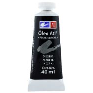 Pintura oleo atl 225 negro marfil 40 ml.-PI0814