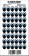 Planilla 145a-20 mm ojo azul 48 pzas. nacional 20 x 14 mm-PL0270