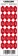 Planilla boquita roja modelo 1 grande rojo 24 pzas. nacional-PL0283