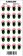Planilla 120 ojo verde 12 pares. nacional 23 x 36 mm-PL0313