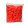 Pom pom 19 mm naranja 100 pzas-PO0017