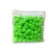 Pom pom 13 mm verde neon 100 pzas-PO0064