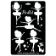 Estencil  bailarinas polypap 31 x 20 cms-ST0426