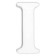 Letra i en unicel arial bold 24 cms-UN0081