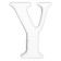 Letra y en unicel arial bold 24 cms-UN0098